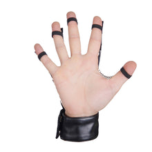 Load image into Gallery viewer, GE002 Devil fashion ghost claw rivets leather punk glove for men
