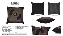 Load image into Gallery viewer, LS003 Gear embroidered pillow
