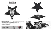 Load image into Gallery viewer, LS004 Baphomet printed pentagram pillow