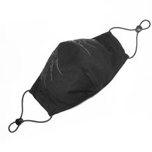 Load image into Gallery viewer, MK02301 devil fashion unisex 3D wing printing punk black cotton mask