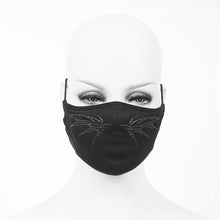 Load image into Gallery viewer, MK02301 devil fashion unisex 3D wing printing punk black cotton mask