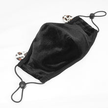 Load image into Gallery viewer, MK033 punk women leopard cat ears high quality dense velvet face mask