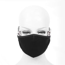 Load image into Gallery viewer, MK033 punk women leopard cat ears high quality dense velvet face mask