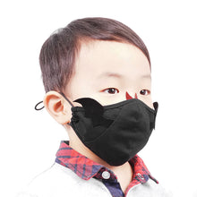 Load image into Gallery viewer, MK035 punk little devil cotton kids masks with wings and tusks