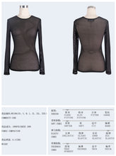 Load image into Gallery viewer, MTL004 fetish see through mesh t-shirts for women and men