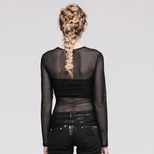 Load image into Gallery viewer, MTL004 fetish see through mesh t-shirts for women and men