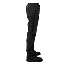 Load image into Gallery viewer, PT010 formal party jacquard men high waist floral Gothic trousers
