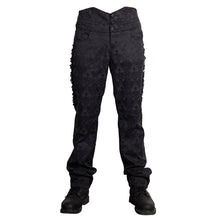 Load image into Gallery viewer, PT010 formal party jacquard men high waist floral Gothic trousers