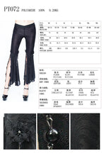 Load image into Gallery viewer, PT072 Summer daily wearing Paisley dark fringe sexy women ninth bell bottoms pants