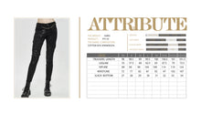 Load image into Gallery viewer, PT110 Punk mecha hand painted laced up legs cool women pants