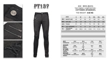 Load image into Gallery viewer, PT137 Punk glued fake two pieces men trousers