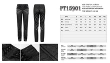 Load image into Gallery viewer, PT15901 Girdle effect Gothic men trousers