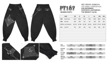 Load image into Gallery viewer, PT187 Diablo daily life functional style women punk cargo pants