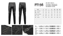 Load image into Gallery viewer, PT198 Men punk techwear trousers
