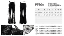 Load image into Gallery viewer, PT204 Asymmetric Side Gothic Leggings