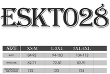 Load image into Gallery viewer, ESKT028 club versatile translucent sweep sexy ladies lace skirt with shoulder-straps