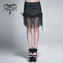 Load image into Gallery viewer, SKT022 fringed lace jacquard sexy ladies summer pleated short skirts