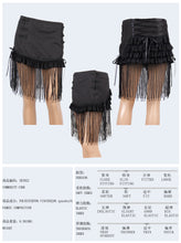 Load image into Gallery viewer, SKT022 fringed lace jacquard sexy ladies summer pleated short skirts