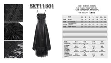 Load image into Gallery viewer, SKT11301 Gothic tube top layered gowns