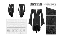 Load image into Gallery viewer, SKT116 Gothic sexy ladies everyday stretchy pleated laced up waist off shoulder slim dress