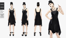 Load image into Gallery viewer, SKT131 Everyday Gothic sharp-angled hem Dress