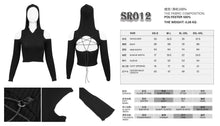 Load image into Gallery viewer, SR012 Strapless hooded woolen knitted sweater