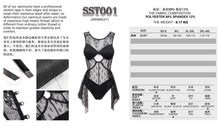 Load image into Gallery viewer, SST001 Gothic lace stitching one-piece swimsuit