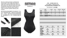Load image into Gallery viewer, SST002 Cyberpunk circuit board printed one-piece swimsuit