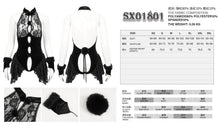 Load image into Gallery viewer, SX01801 Christmas fur ball sexy open-crotch bodysuit