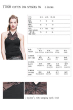 Load image into Gallery viewer, TT020 everyday summer sexy women V-neck Bat wings black cotton vests