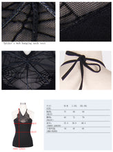 Load image into Gallery viewer, TT020 everyday summer sexy women V-neck Bat wings black cotton vests