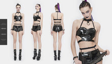 Load image into Gallery viewer, TT154 Punk patent leather sexy tube top