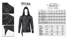 Load image into Gallery viewer, TT164 Diablo Shabby Hooded Long Sleeve T-Shirt