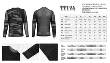 Load image into Gallery viewer, TT174 Men bandage effect knitted T-shirt
