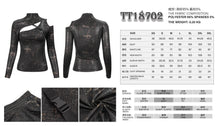 Load image into Gallery viewer, TT18702 Punk daily life Autumn and winter long-sleeved top