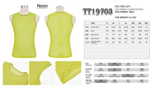 Load image into Gallery viewer, TT19703 iridescent Diamond-shaped net basic style men vest