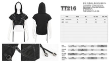 Load image into Gallery viewer, TT216 Inverted five-pointed star sweatshirt women hoodie