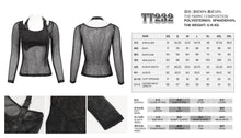Load image into Gallery viewer, TT232 Wrapped Asymmetric False Two-Piece T-Shirt