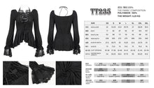 Load image into Gallery viewer, TT235 Gothic daily Long Sleeve Blouse