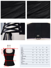 Load image into Gallery viewer, TTP222 Summer everyday life punk hollow out binding women vest