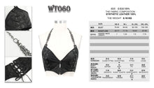 Load image into Gallery viewer, WT060 Snakeskin pattern Breast wrapped sling top