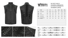Load image into Gallery viewer, WT071 Punk techwear keel vest