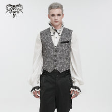 Load image into Gallery viewer, WT06901 gothic men's vest with tail