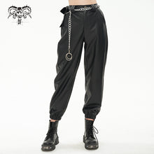 Load image into Gallery viewer, PT173 Lantern women leather pants