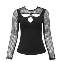 Load image into Gallery viewer, TT183 Deep V Basic style Punk T-shirt