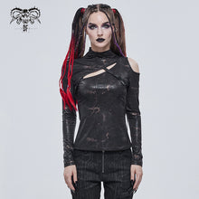 Load image into Gallery viewer, TT18702 Punk daily life Autumn and winter long-sleeved top
