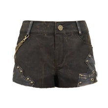 Load image into Gallery viewer, PT143 Steampunk Gear Shorts