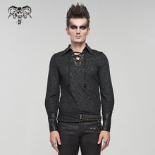 Load image into Gallery viewer, SHT089 Rubberized pattern knitted pullover shirt
