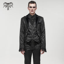 Load image into Gallery viewer, CT19101 Fake two-piece gothic tuxedo