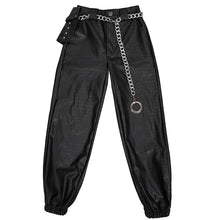 Load image into Gallery viewer, PT173 Lantern women leather pants